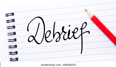 Debriefing concours interne couleur